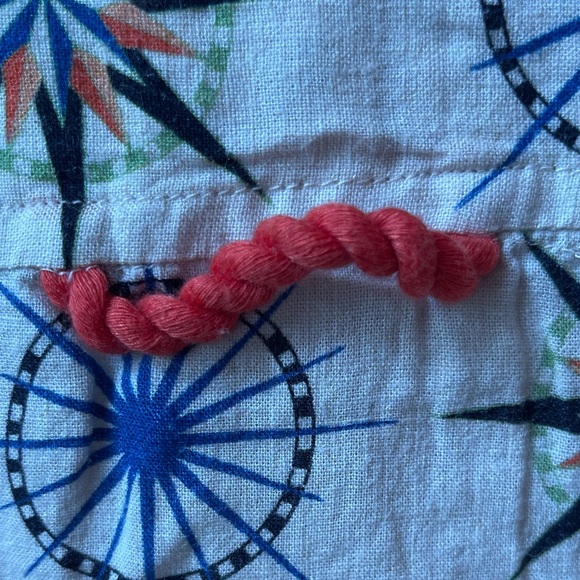 Super chic Anthropologie NWT Set Linen blend generously sized SM top & pants - Picture 4 of 16